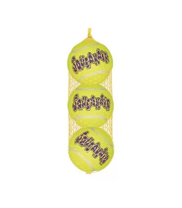 Kong squeakair tennis 3 balls medium