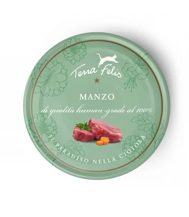 Terra felis manzo 80 gr