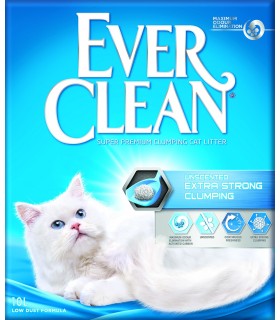Ever clean unscented extra strong clumping 10 kg