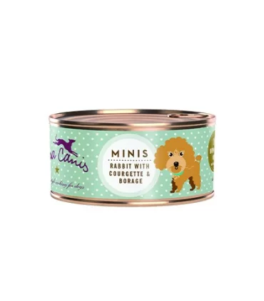 Terra canis minis coniglio con zucchine e borragine 100 gr