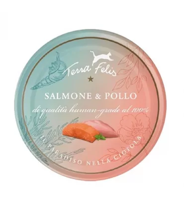 Terra felis salmone e pollo 80 gr