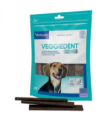 Virbac veggiedent fr3sh M 10-30 kg 15 stick