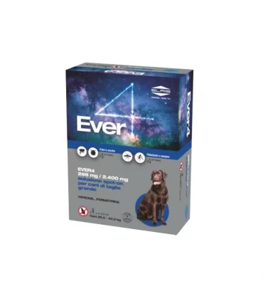 Slais ever 4 spot on 4 pipette cani 20-40 kg taglia grande