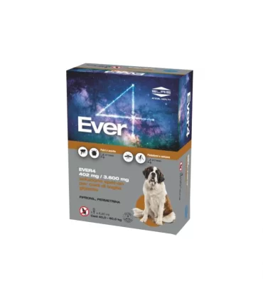 Slais ever 4 spot on 4 pipette cani 40-60 kg taglia gigante