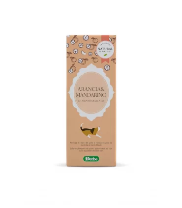 Natural derma pet shampoo arancia & mandarino 200 ml