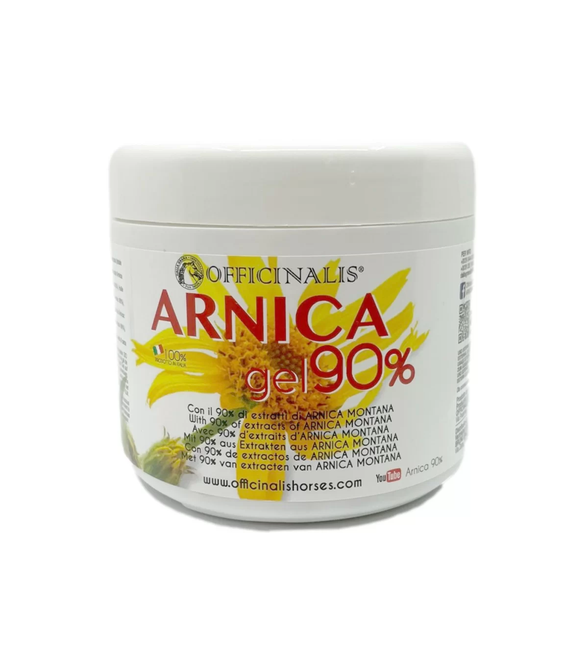 Officinalis Arnica gel 90% 500 ml