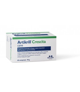 Nbf lanes artikrill crescita cane 60 compresse 96 gr