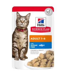 Hill's adult feline pesce oceanico busta 85 gr