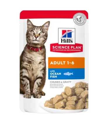 Hill's Science Plan Gatto adult pesce oceanico busta 85 gr