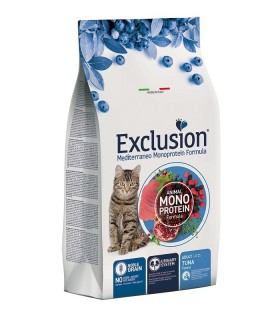 Exclusion mediterraneo gatto adult tonno 1,5 kg