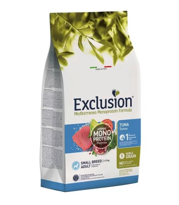 Exclusion mediterraneo adult small breed tonno 2 kg