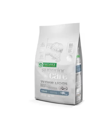 Nature's Protection Superior Care white dogs small pesce bianco 1,5 kg