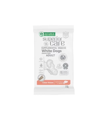 Nature's Protection Superior Care snack white dogs clear vision