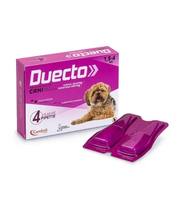 Candioli duecto spot on 4 pipette 1,5 - 4 kg