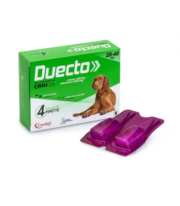 Candioli duecto spot on 4 pipette 20 - 40 kg