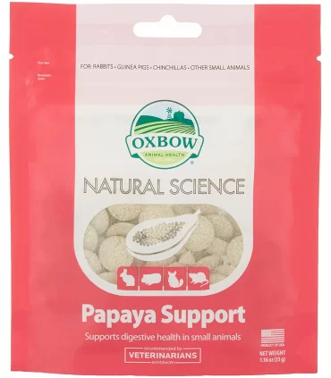 Oxbow natural science papaya support 33 gr