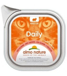 Almo nature daily gatto adult con salmone 100 gr