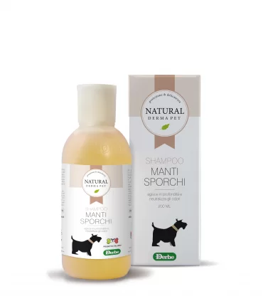 Natural derma pet shampoo manti sporchi 200 ml