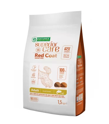Nature's Protection Superior Care red coat small salmone 1,5 kg