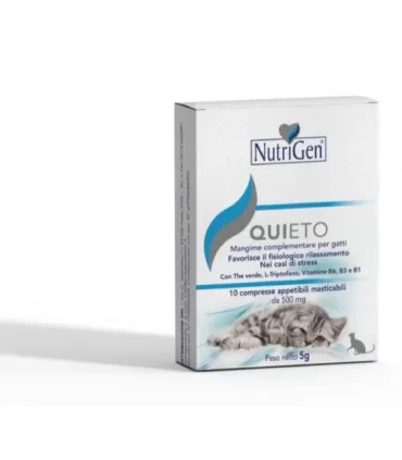 Nutrigen quieto gatto 10 compresse 500 mg