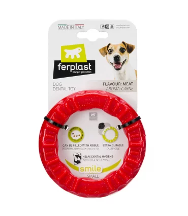 Ferplast smile small anello rosso