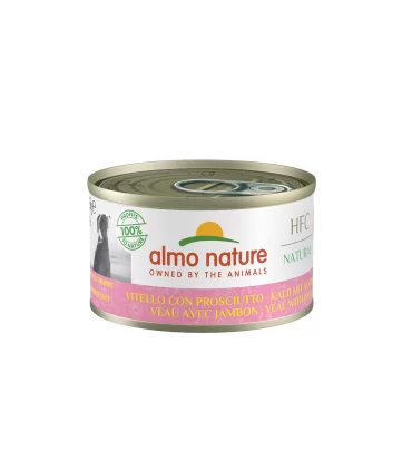 Almo nature hfc cuisine cane vitello con prosciutto 95 gr