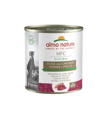 Almo nature hfc natural cane adult tonno e pollo 290 gr
