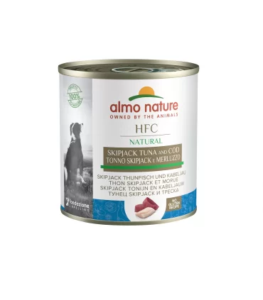 Almo nature hfc natural cane adult tonno e skipjack 290 gr