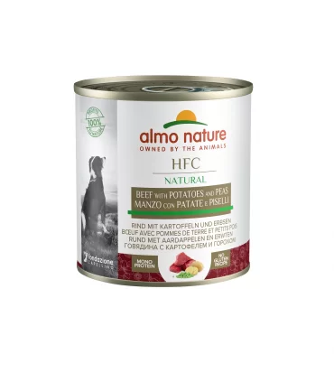 Almo nature hfc cuisine cane manzo con patate e piselli 290 gr