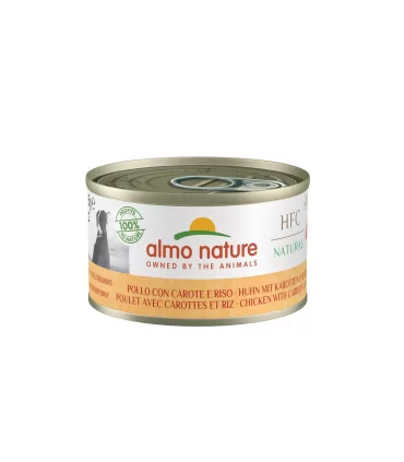 Almo nature hfc cuisine cane pollo con carote e riso 95 gr
