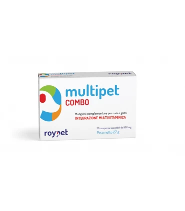 Roypet multipet combo cani e gatti 30 compresse