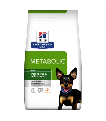Hill's Prescipion Diet cane metabolic mini weight loss & maintenance pollo 3 kg