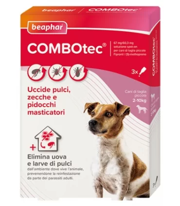 Beaphar combotec 3 pipette cani piccoli 2-10 kg