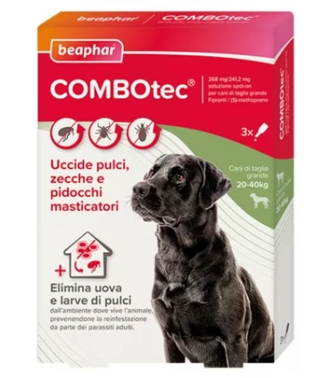 Beaphar combotec 3 pipette cani grandi 20-40 kg