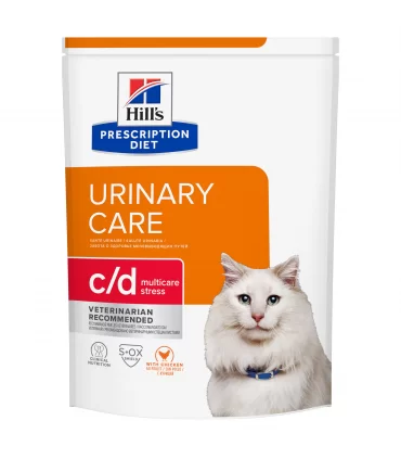 Hill's Prescription Diet gatto c/d multi stress urinary care 1,5 kg