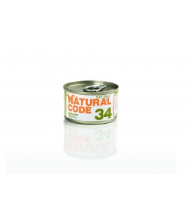 Natural code 34 gatto tonno e kiwi soft jelly 85 gr