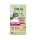 Oasy gatto snack creamy mousse di manzo 4x15 gr