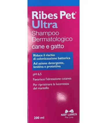 Nbf lanes ribes pet ultra shampoo balsamo 200 ml