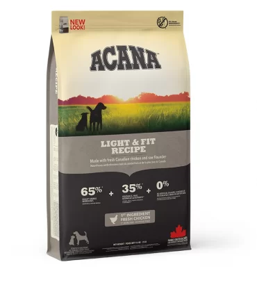 Acana cane light & fit recipe 2 kg