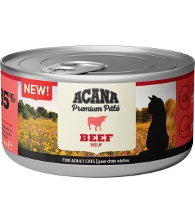 Acana premium pate gatto manzo 85 gr