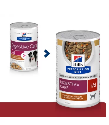 Hill's Prescription Diet cane digestive care i/d spezzatino con pollo e verdure aggiunte 354 gr