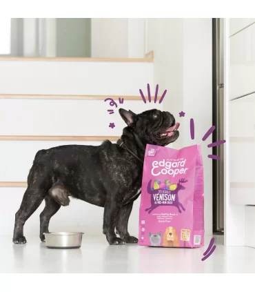 Edgard & Cooper Adult Carne Fresca Di Cervo E Anatra Allevata A Terra Senza Cereali 2,5 kg