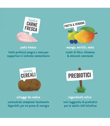 Edgard & Cooper Adult Carne Fresca Di Pollo Allevato A Terra Senza Cereali 2,5 kg