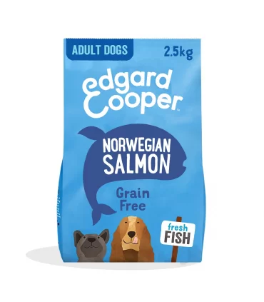 Edgard & Cooper Adult Carne Fresca Di Salmone Norvegese Senza Cereali 2,5 kg