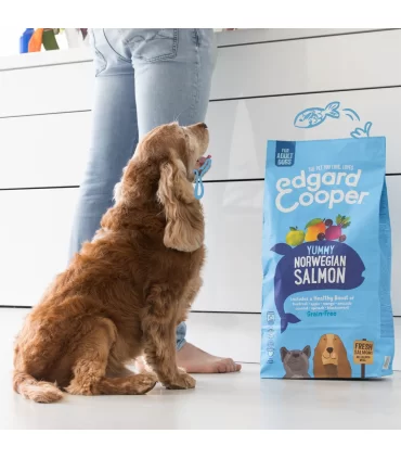 Edgard & Cooper Adult Carne Fresca Di Salmone Norvegese Senza Cereali 12 kg