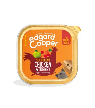 Edgard & Cooper Adult Pollo E Tacchino Senza Cereali 150 gr
