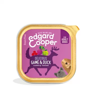 Edgard & Cooper Adult Selvaggina E Anatra Senza Cereali 150 gr