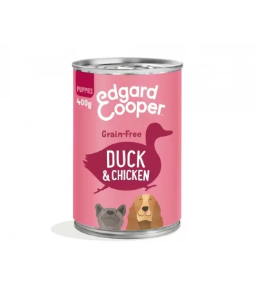Edgard & Cooper Puppy Anatra E Pollo Senza Cereali 400 gr