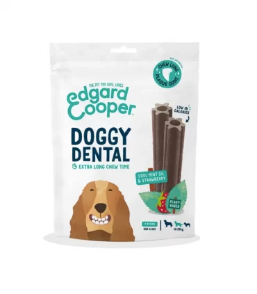 Edgard & Cooper Doggy Dental Medium Fragola e Menta 160 gr