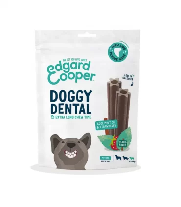 Edgard & Cooper Doggy Dental Small Fragola e Menta 105 gr